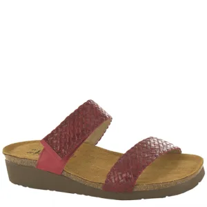 Women's Naot | Blake Slide On Sandal | Red Braid