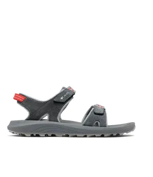 WOMEN'S TRAILSTORM™ HIKER 2 STRAP - GRAPHITE. RED HIBISCUS