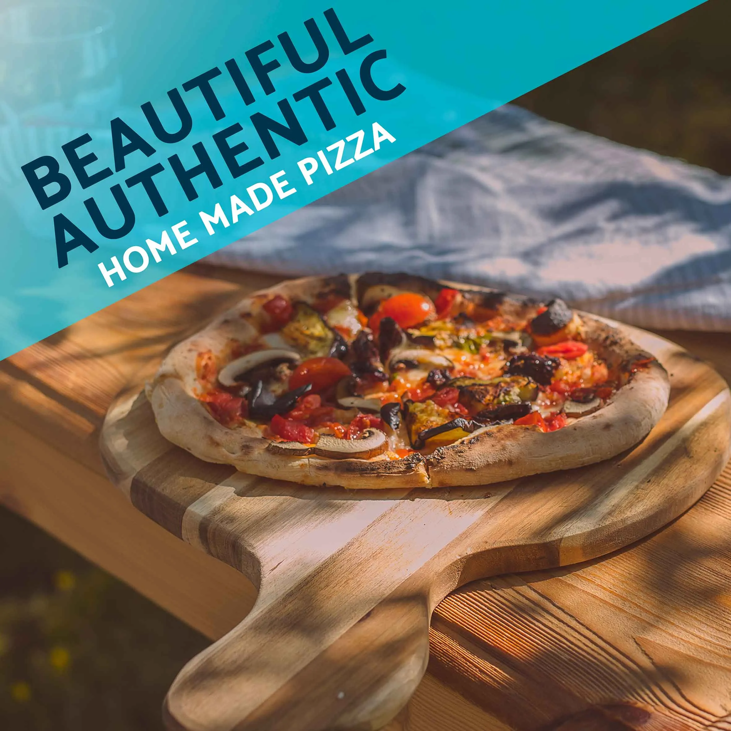 Wood-Fired 14" Pizza Oven and Smoking Oven with Pizza Peel & Cover - Portable, Stainless Steel - DG219