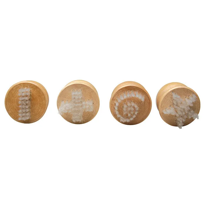 Wooden Pattern Brushes