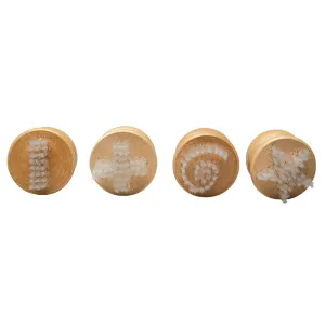 Wooden Pattern Brushes