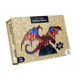 Wooden Puzzle Fantasy Series: Dragon Flight (200pc)