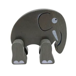 Wooden Safari Animal - Elephant