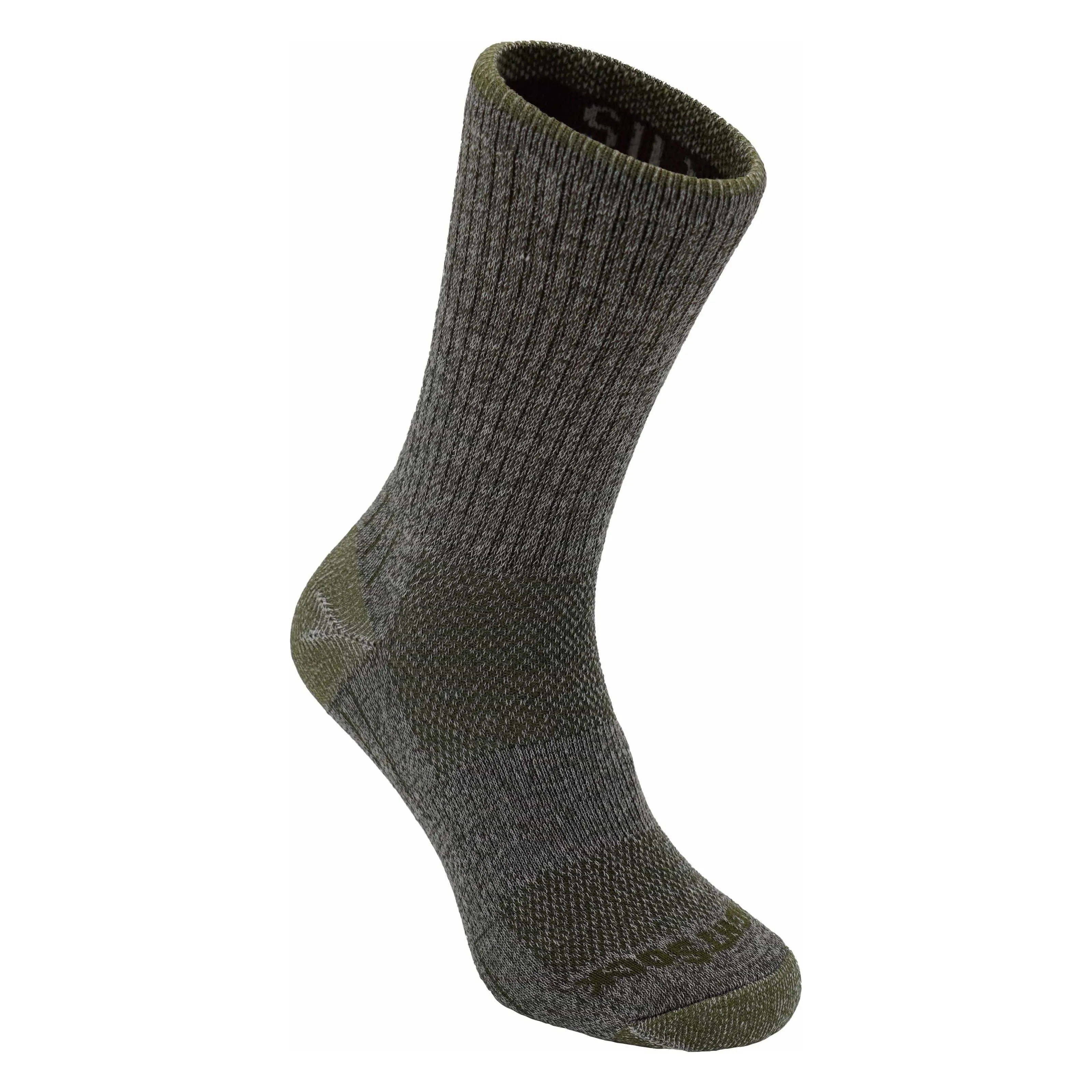 Wrightsock Double-Layer Silver Escape Midweight Crew Socks