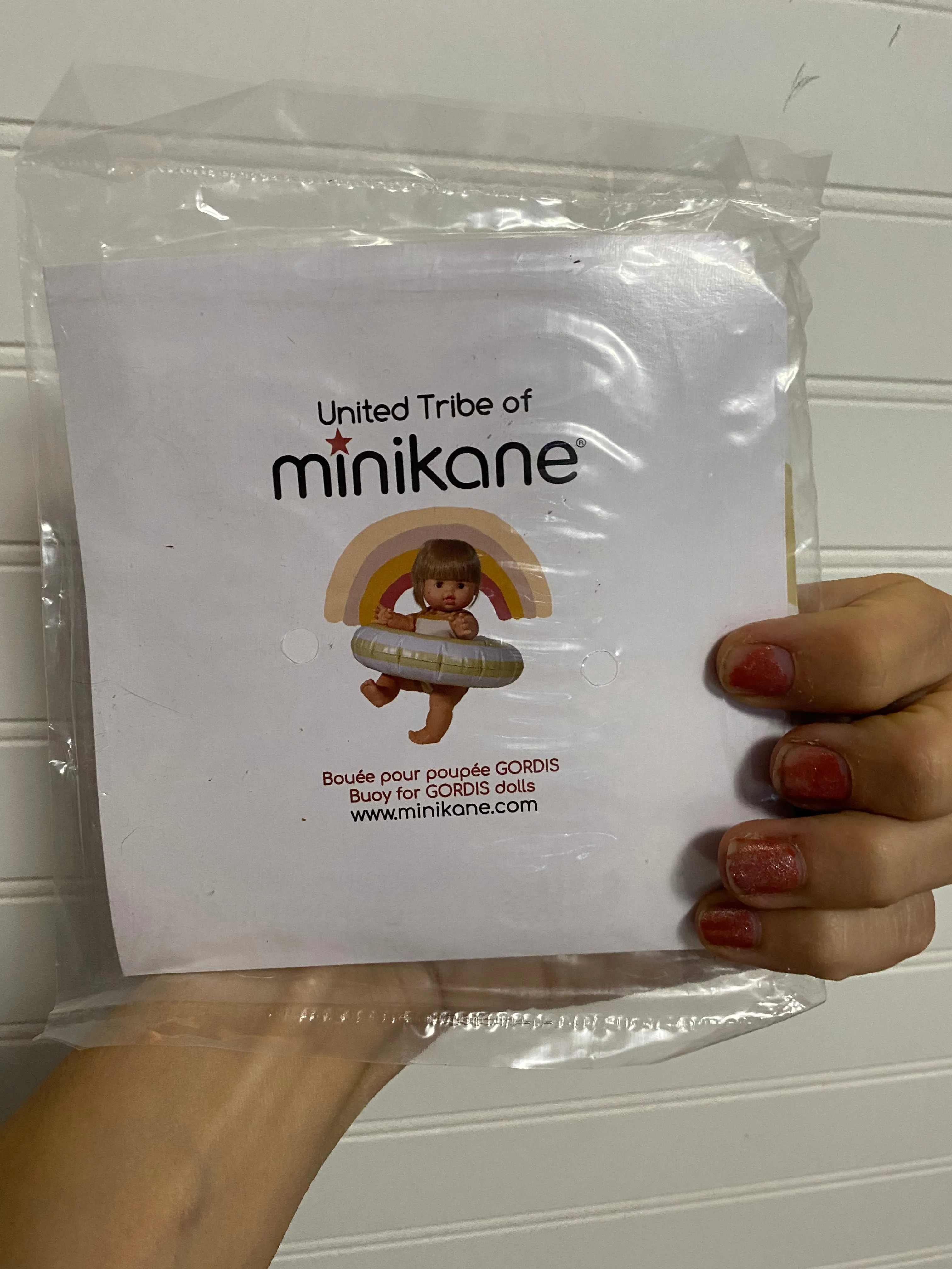 Yellow pool float - Minikane