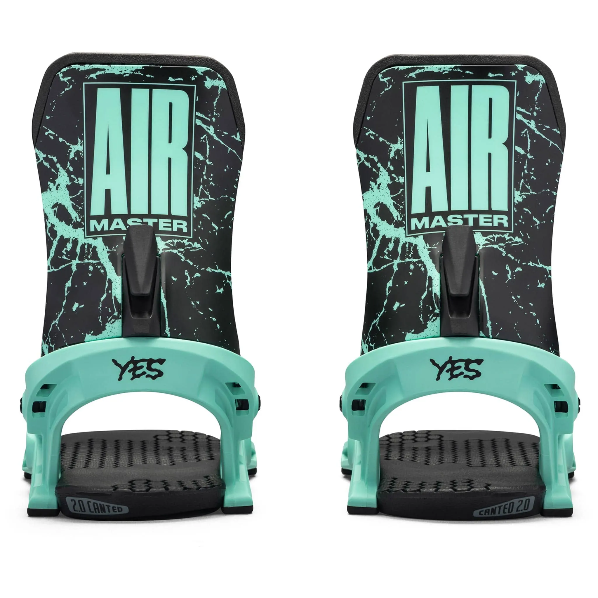 Yes Airmaster Snowboard Binding Black Blue 2025