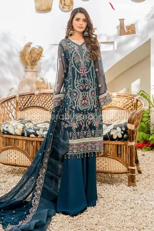 Zara Shahjahan Pakistani Sharara Suit Online #PF76