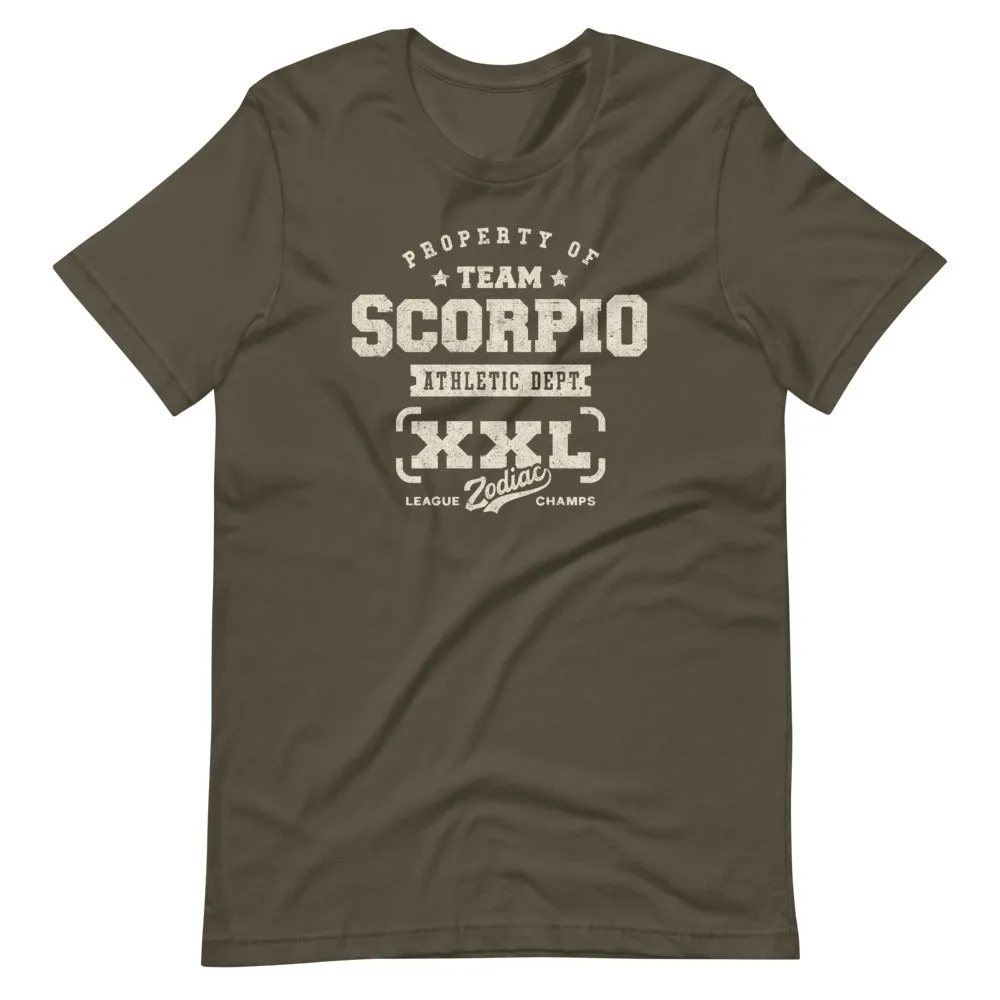 Zodiac Scorpio Athletic Dept. Short-Sleeve Unisex T-Shirt