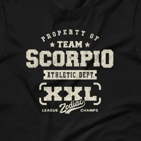 Zodiac Scorpio Athletic Dept. Short-Sleeve Unisex T-Shirt