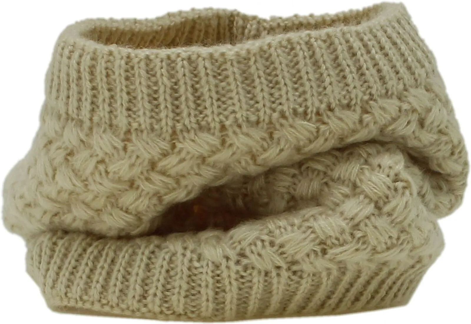 ZUZIFY Sweater Knit Furry Fleece Lined Neck Gaiter. ZUZ0009